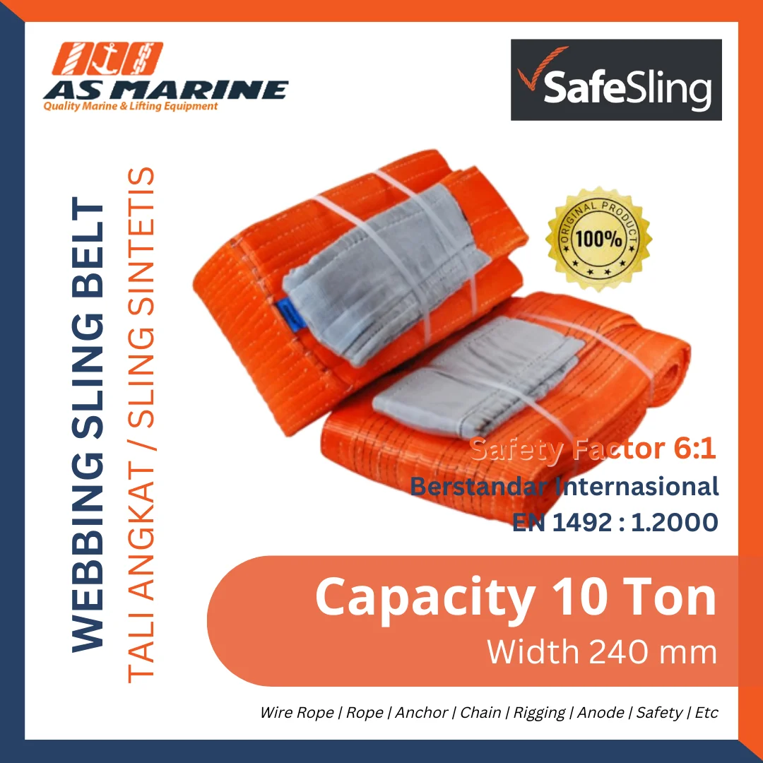 Webbing Sling 10 Ton Technotex